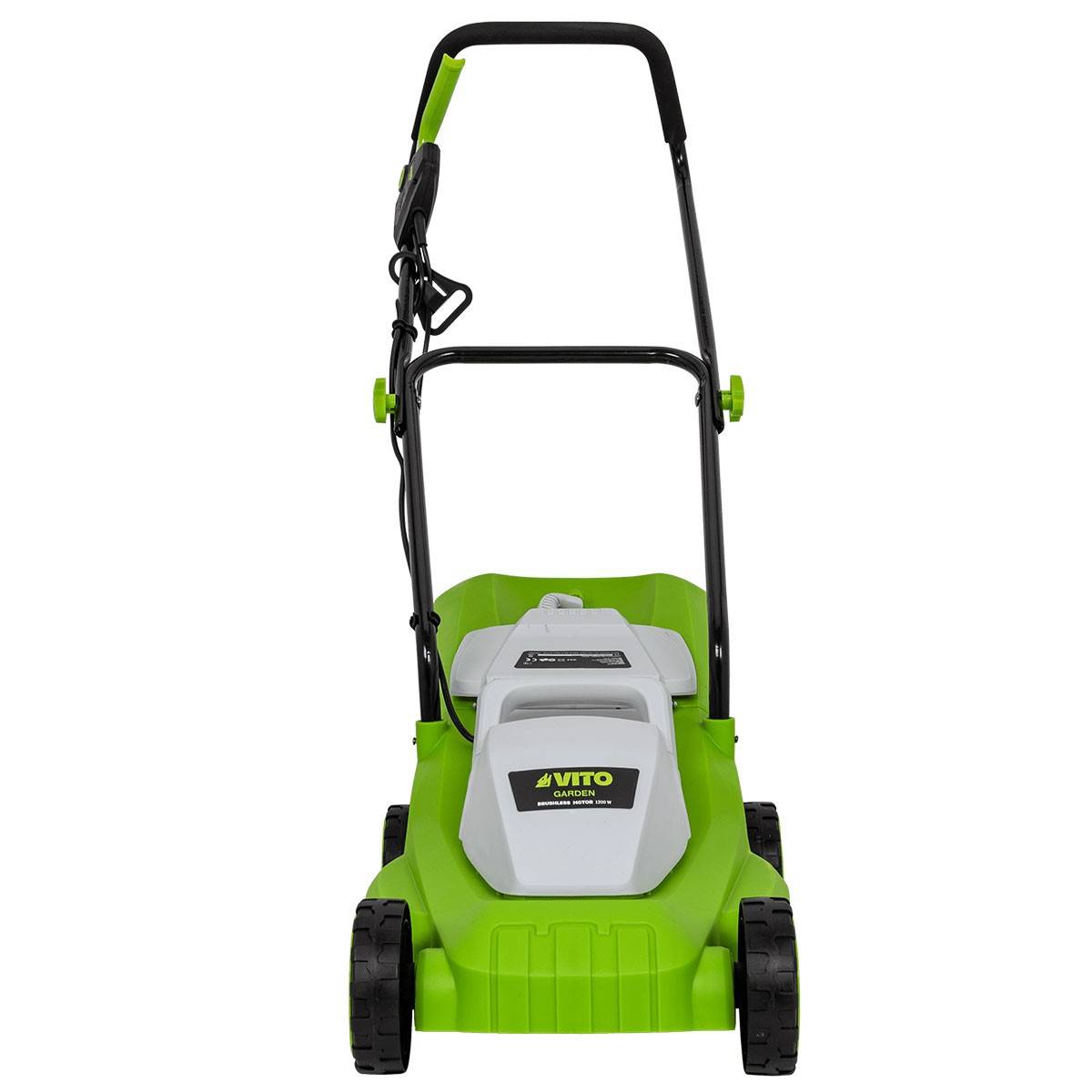 Tondeuse electrique 1200W Surface 300M2 Coupe 32 cm 3 Hauteur de coupe 20-65 mm Bac 30L VITO - Image 10