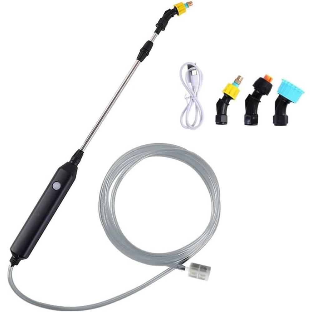 0 - Pulvérisateur Rechargeable USB - 2 Modes Réglables - Tige Télescopique 60cm - Filtration Intégrée - Image 1
