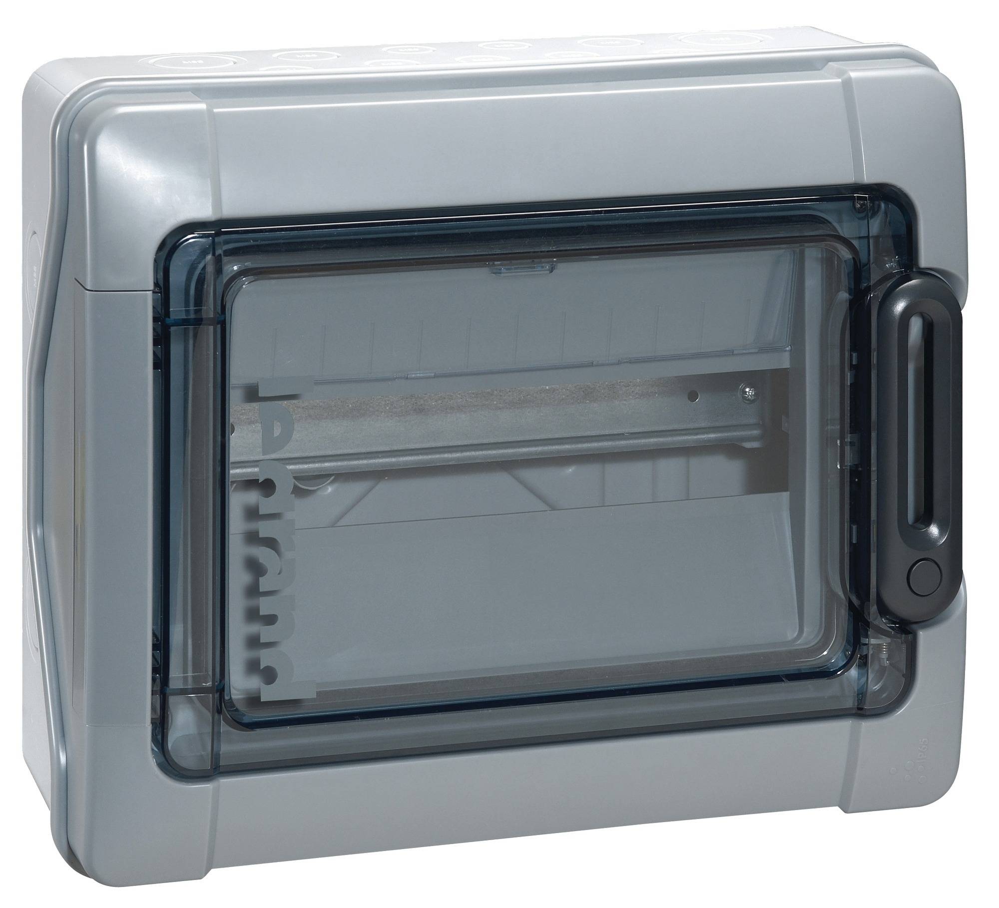 Legrand - Coffret étanche PLEXO avec embouts à perforation directe prémontés gris 13 modules - LEGRAND - 001921