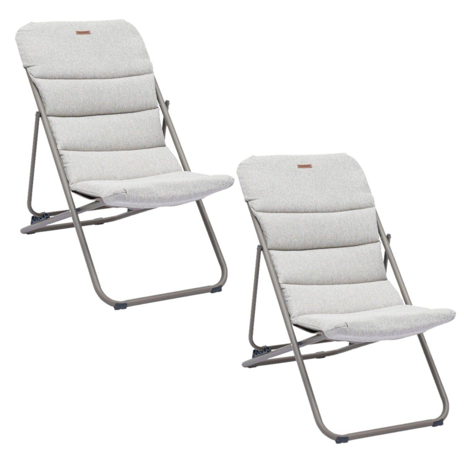 Hesperide - Lot de 2 chiliennes de jardin pliante NILLIA - Hespéride - Image 1