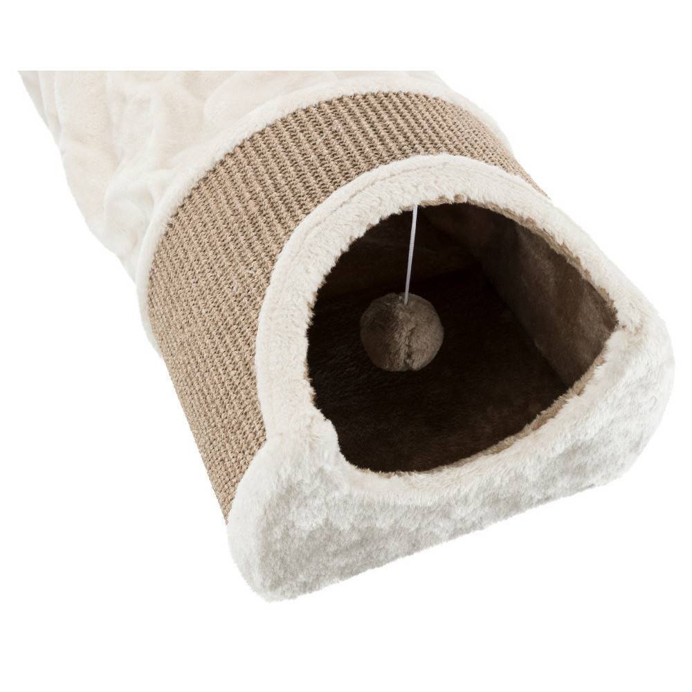 Animallparadise - Tunnel à griffer pour chats, taille: 110 × 30 × 38 cm - Image 6