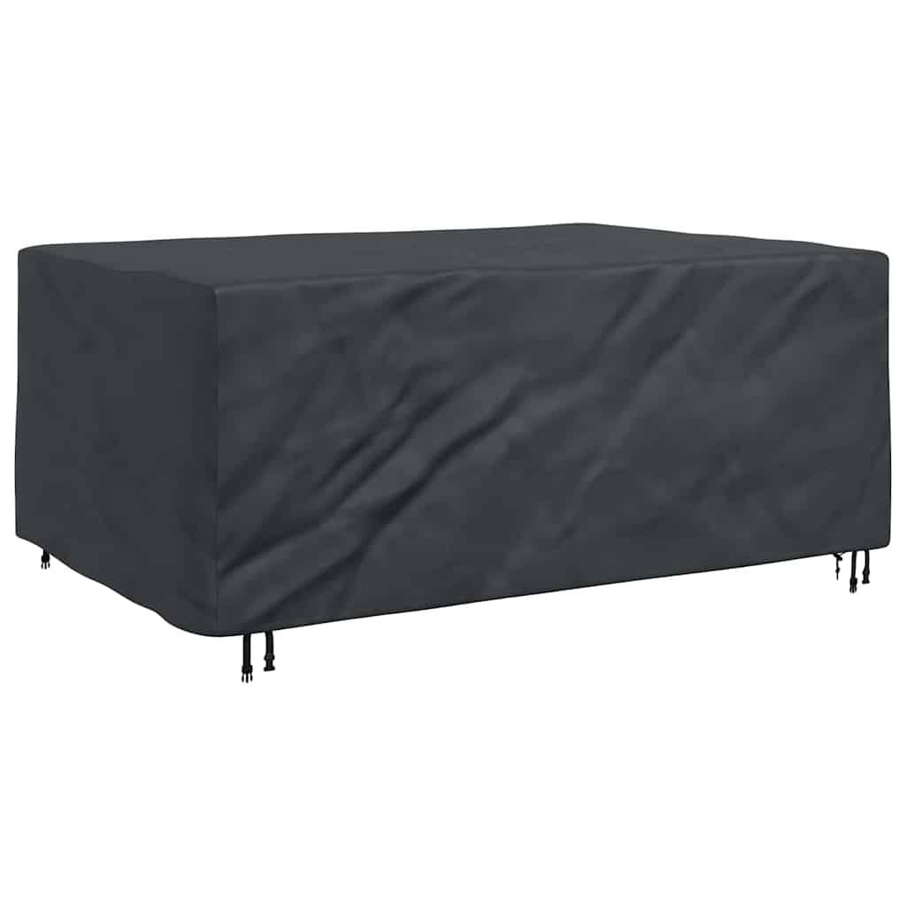 ComfortXL - Housse de mobilier de jardin Tissu Oxford 210D Légère Étanche pour Salon de Jardin Noir 230x165x80 cm – ComfortXL Outdoor Living - Image 2