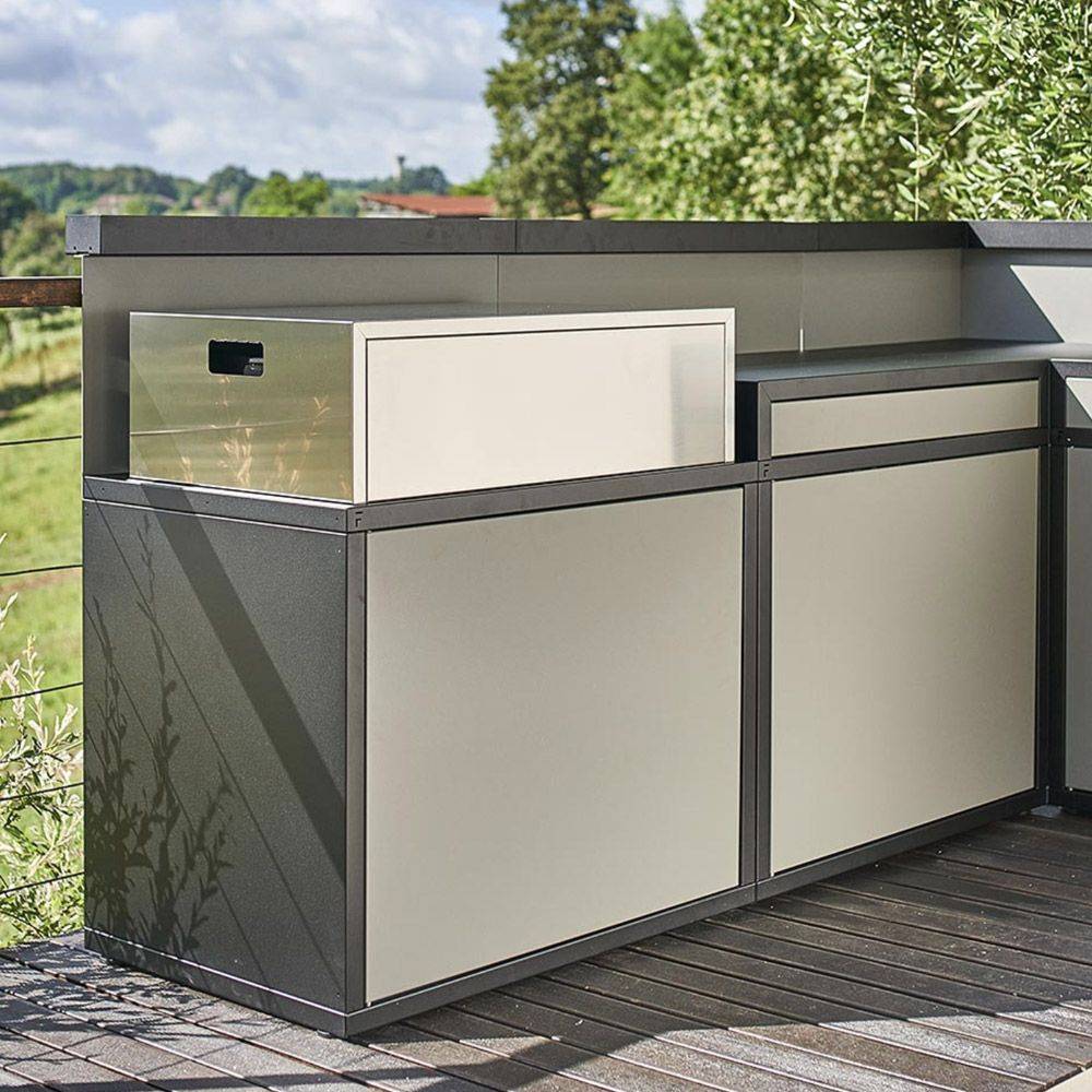 Forge Adour - Couvercle à poser pour plancha Premium 75 - Inox - Image 2