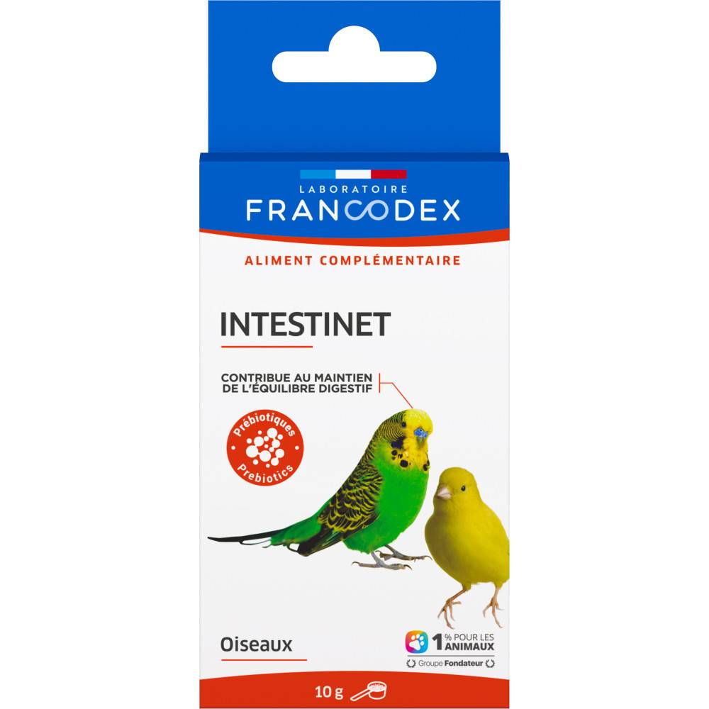 Francodex - Intestinet  maintient l'équilibre digestif 10 g pour oiseaux - Image 3
