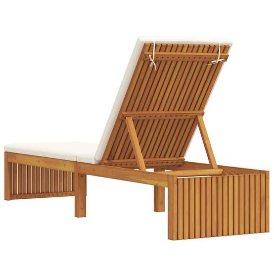 PANGIVO - Transat bois d'acacia massif huile naturelles 200 x 55 x 94 cm, Poids :21.5kg - PANGIVO - Image 6