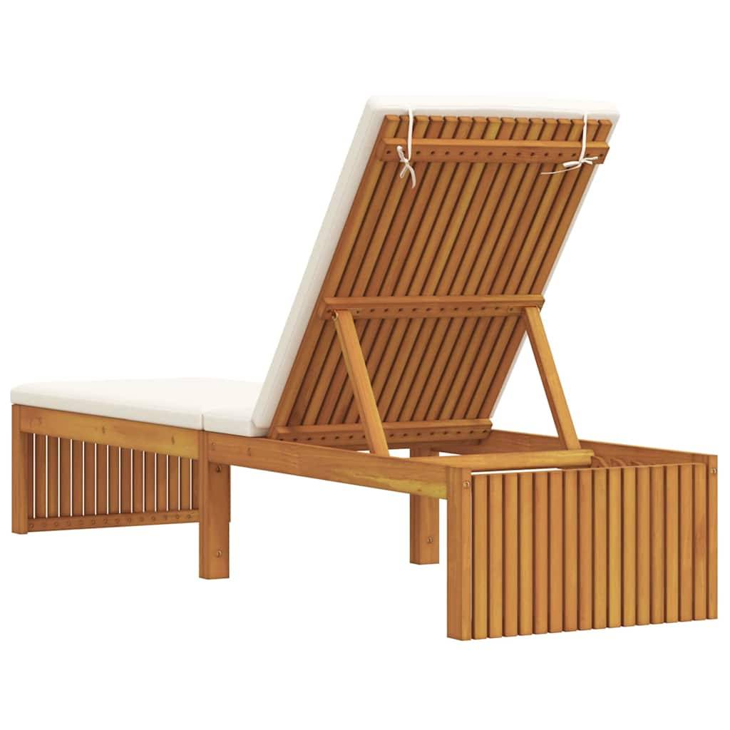 PANGIVO - Transat bois d'acacia massif huile naturelles 200 x 55 x 94 cm, Poids :21.5kg - PANGIVO - Image 6
