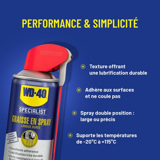 Wd40 - Graisse en spray WD40 Longue durée - 33217 - Image 3