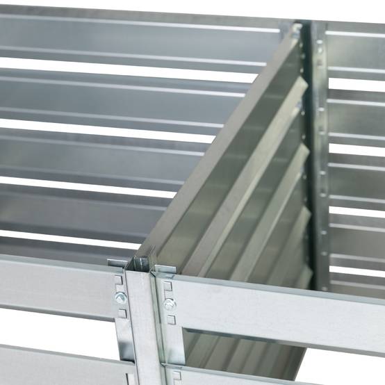 Timbela - Composteur de Jardin 182 x 91 x H85 cm / 1408L - Timbela M800+M800A - Image 3