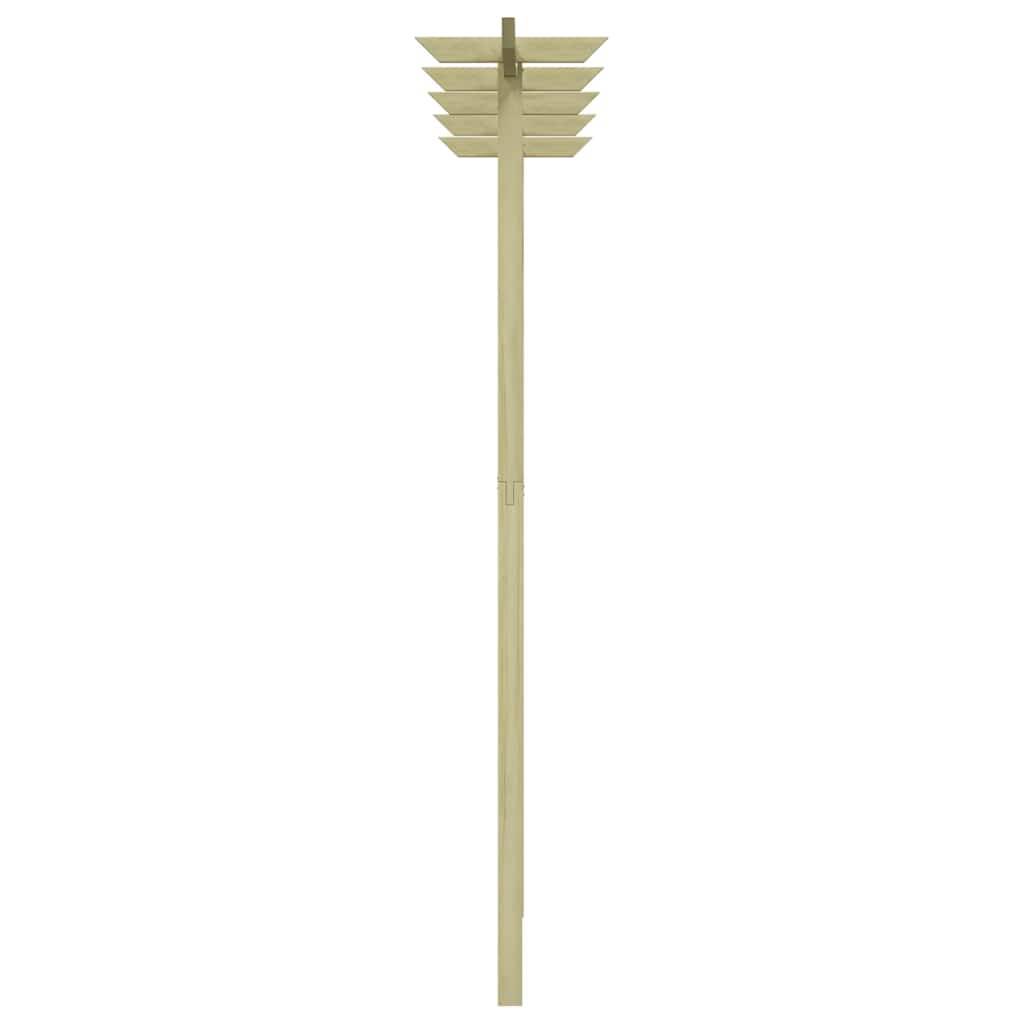Vidaxl - Pergola de jardin 205 x 40 x 203 cm Bois vidaXL 41663 - Image 7