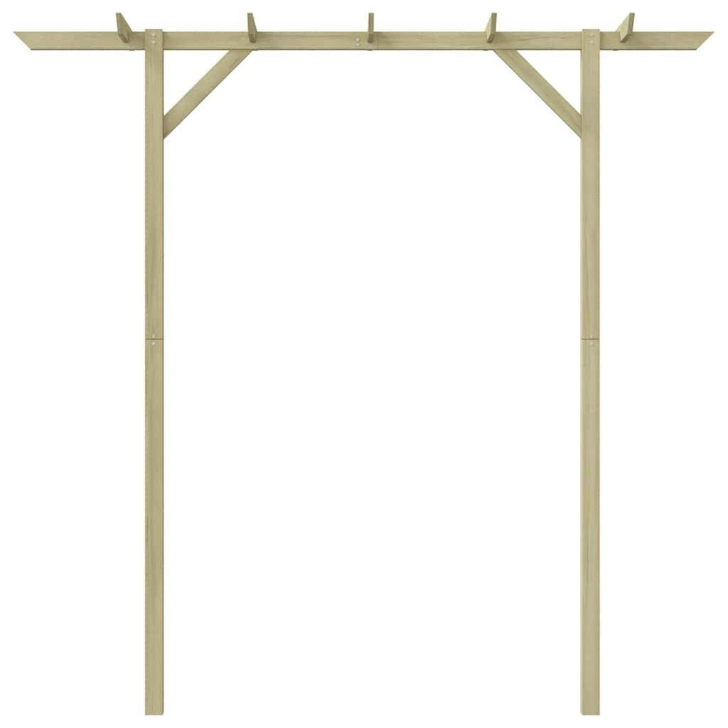 Vidaxl - Pergola de jardin 205 x 40 x 203 cm Bois vidaXL 41663 - Image 9