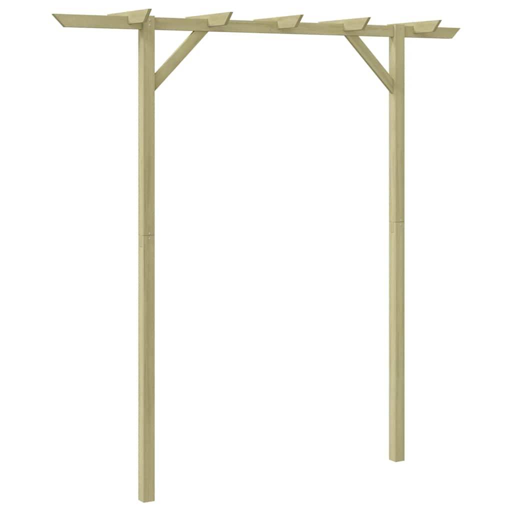 Vidaxl - Pergola de jardin 205 x 40 x 203 cm Bois vidaXL 41663 - Image 8