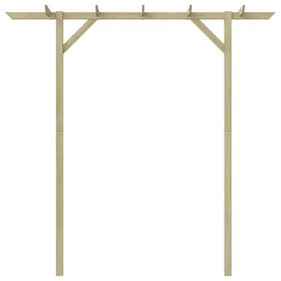 Vidaxl - Pergola de jardin 205 x 40 x 203 cm Bois vidaXL 41663 - Image 6