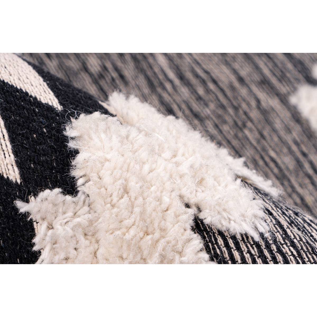 Tapis Ethnique à Poils Courts "Ethnie" Gris 200 x 290 cm - Image 3