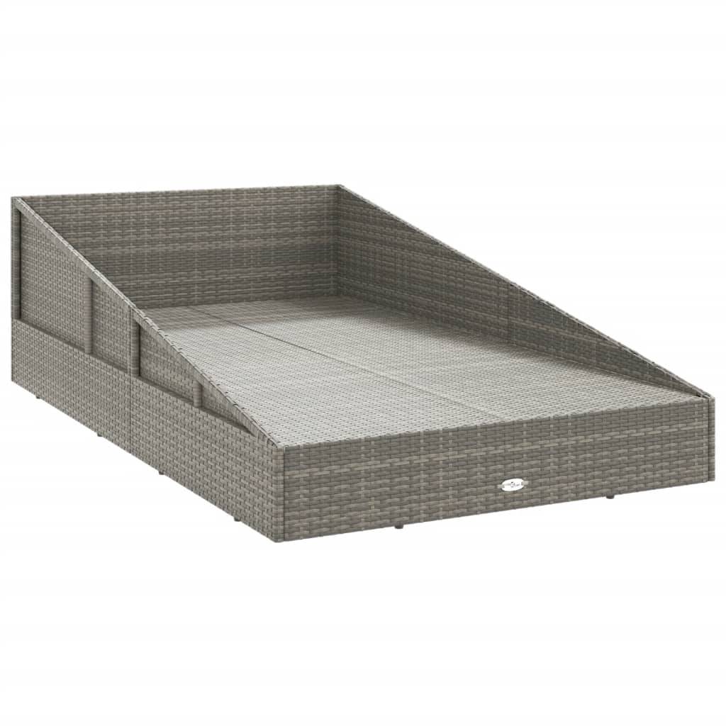 Prolenta Premium - Chaise longue pliante/transat Alblasserdam Gris 106 X 198 cm - P87209G - Image 6
