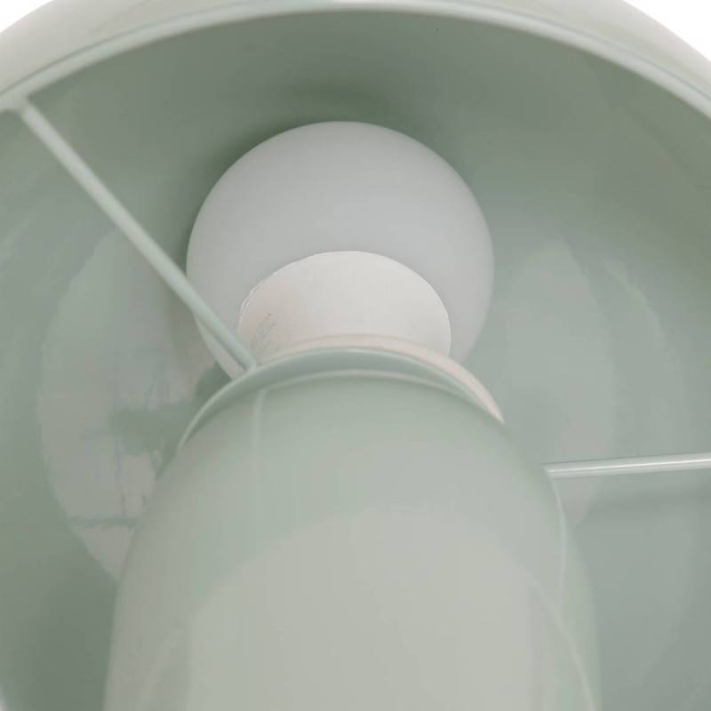 Lampe champignon H24,5 cm Lito métal vert céladon Atmosphera - Image 2