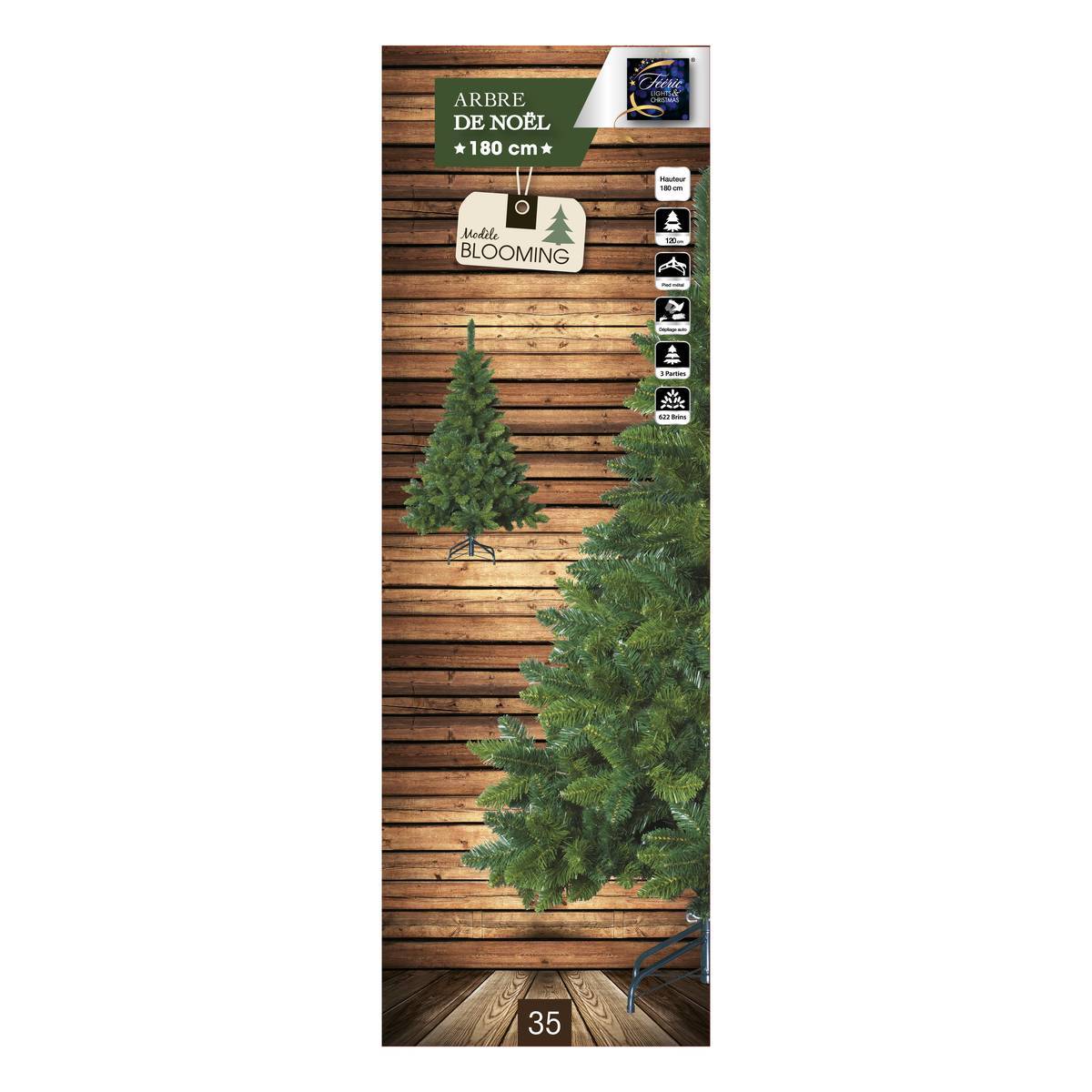 Sapin Blooming 180cm vert FEERIC LIGHTS & CHRISTMAS - Image 2