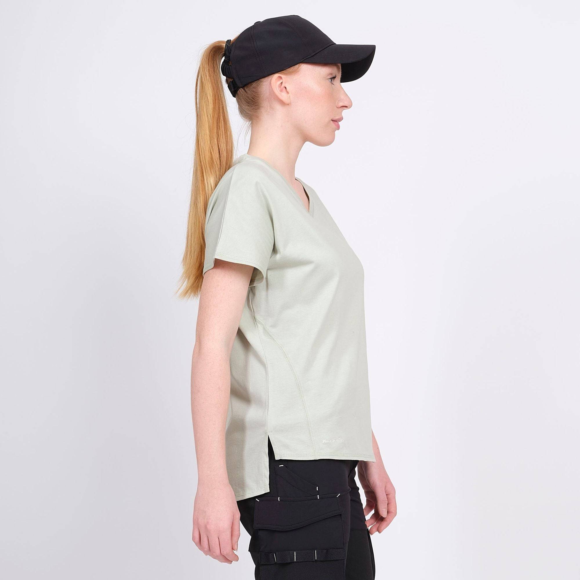 Nineworths - BLAIR - T-SHIRT MANCHES COURTES DE TRAVAIL - 1164 | Amande - Image 4