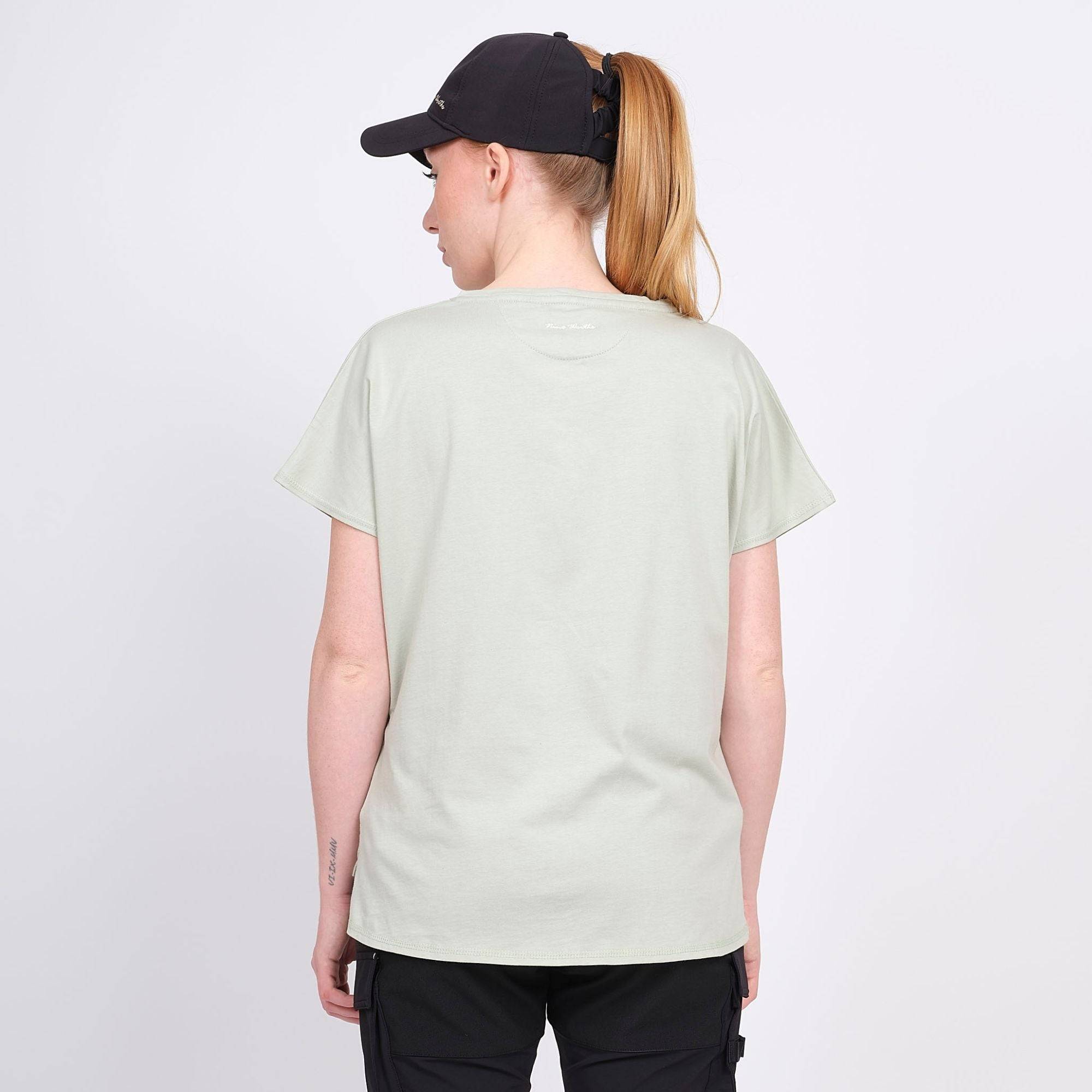 Nineworths - BLAIR - T-SHIRT MANCHES COURTES DE TRAVAIL - 1164 | Amande - Image 3