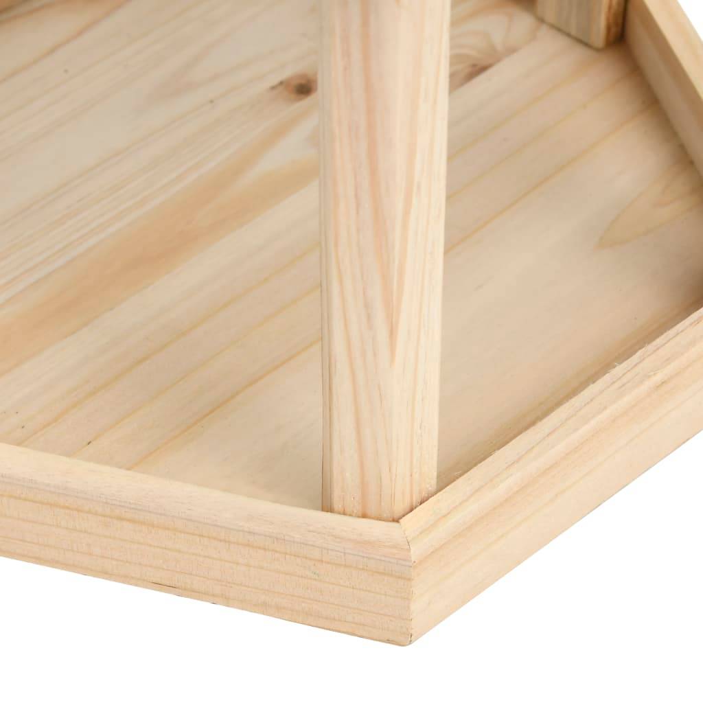 ComfortXL - Mangeoire à oiseaux sur pied en bois de sapin pour jardin et terrasse 110 cm – ComfortXL Pet Living - Image 5