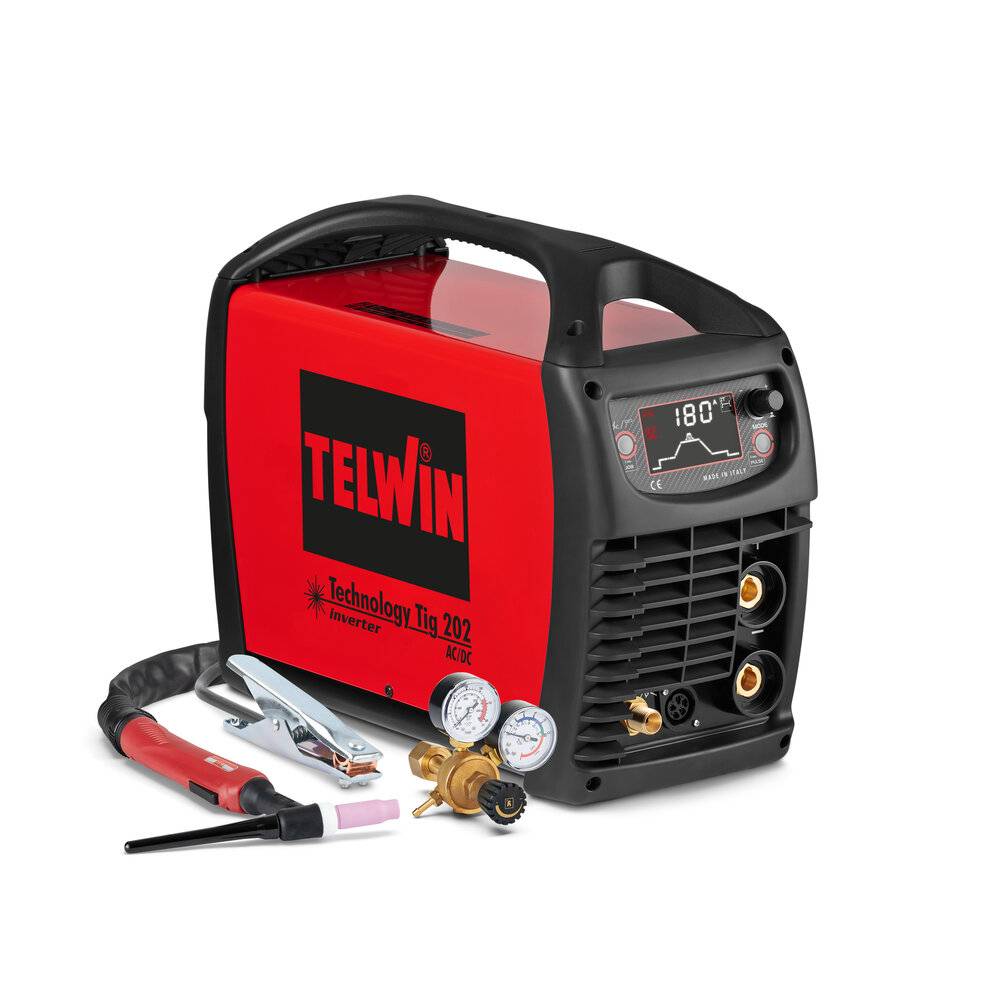 Poste à souder Inverter TIG - Technology TIG 202 AC/DC - 230V - + ACC - TELWIN - 816244 - Image 1