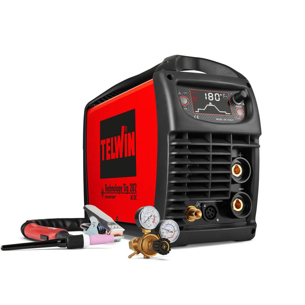 Poste à souder Inverter TIG - Technology TIG 202 AC/DC - 230V - + ACC - TELWIN - 816244 - Image 2