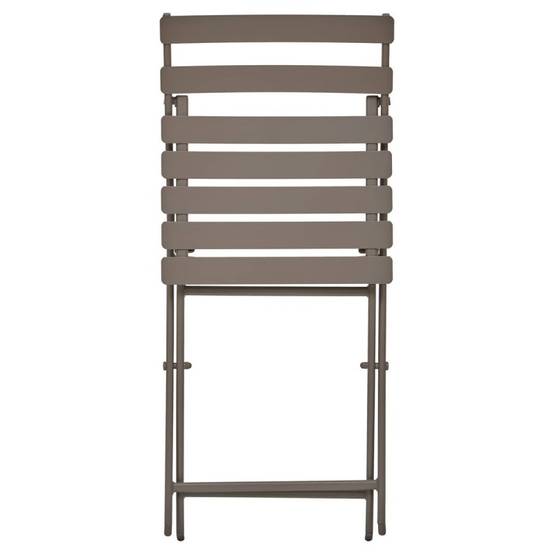 Hesperide - Chaise de jardin empilable Greensboro café Hespéride - Image 7