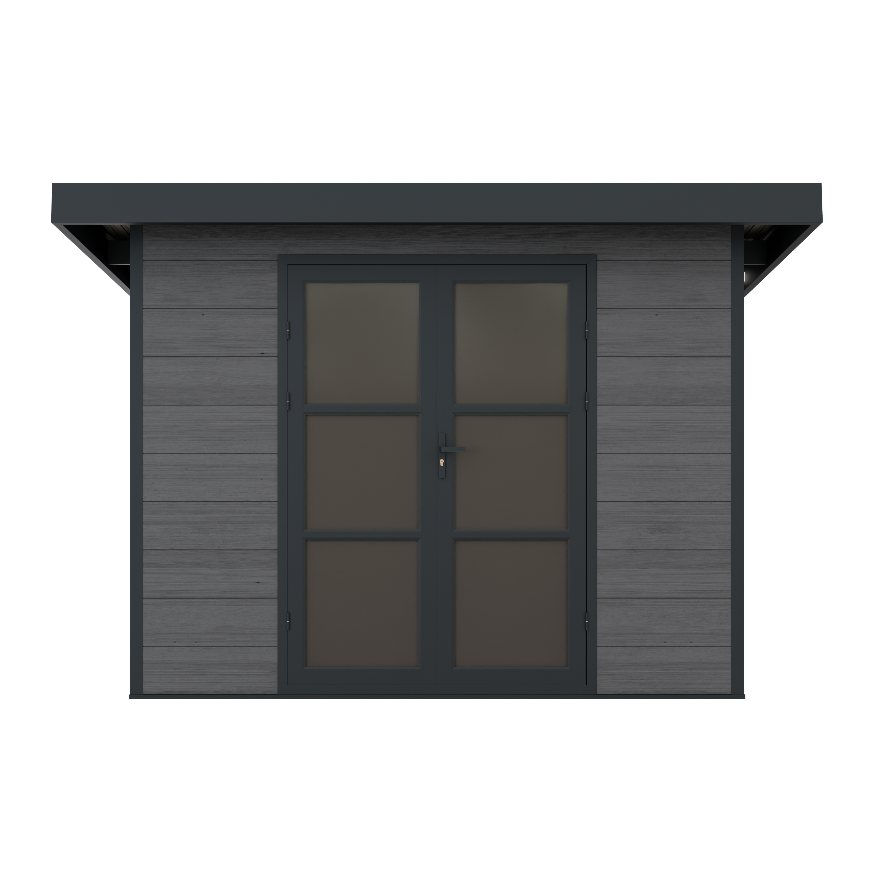 Abri de Jardin Composite ALMA - 5m2 - Gris - Cabane de jardin - Image 4
