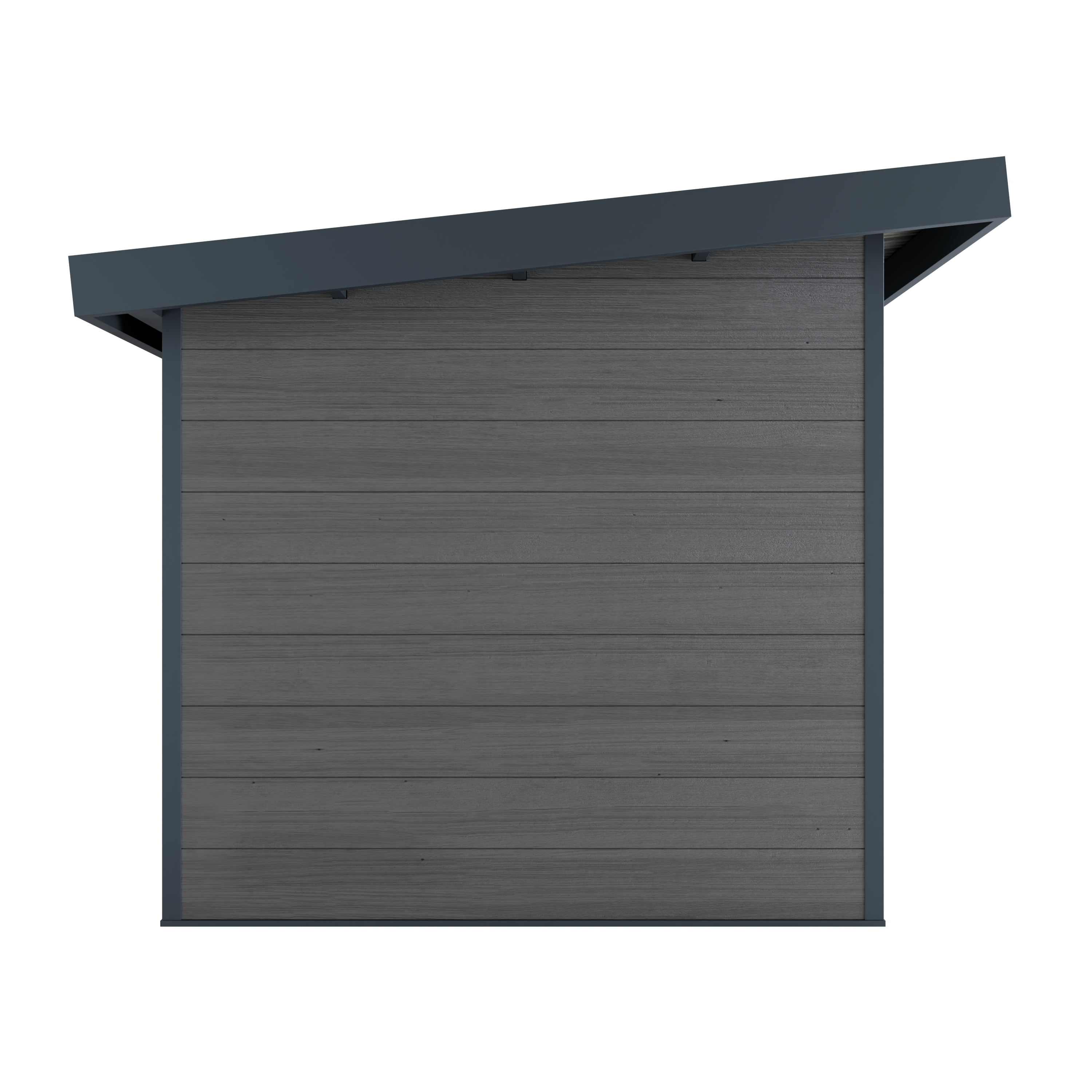 Abri de Jardin Composite ALMA - 5m2 - Gris - Cabane de jardin - Image 3