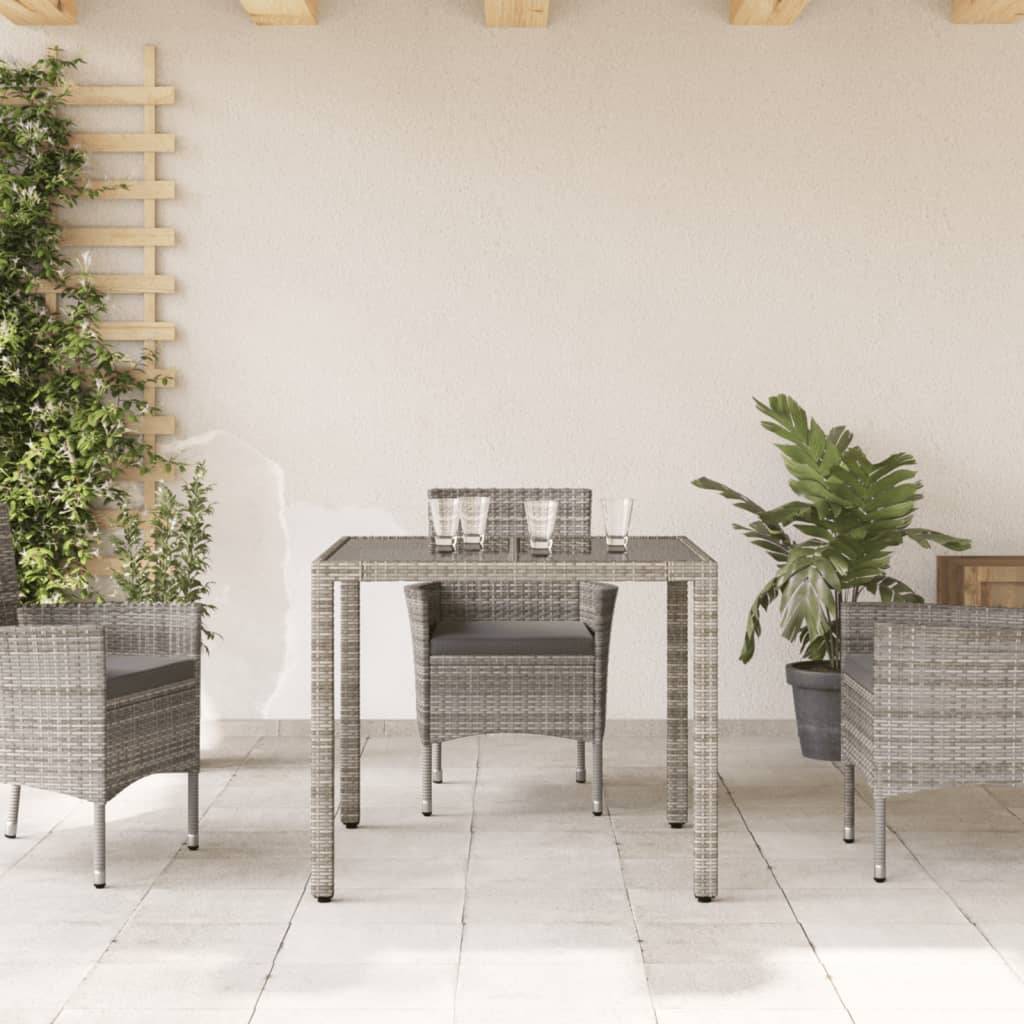 Prolenta Premium - Table bois composite Prolenta Naturel 90 X 90 X 75 cm - P87211N - Image 3