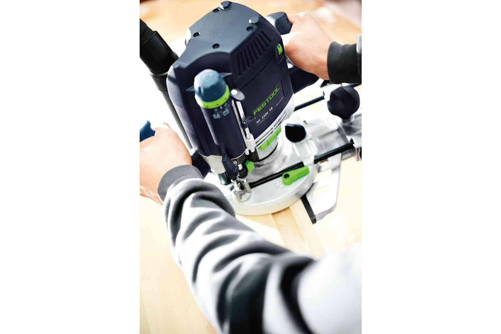 Défonceuse OF 2200 EB-Set - FESTOOL - avec accessoires et Systainer - 576220 - Image 6