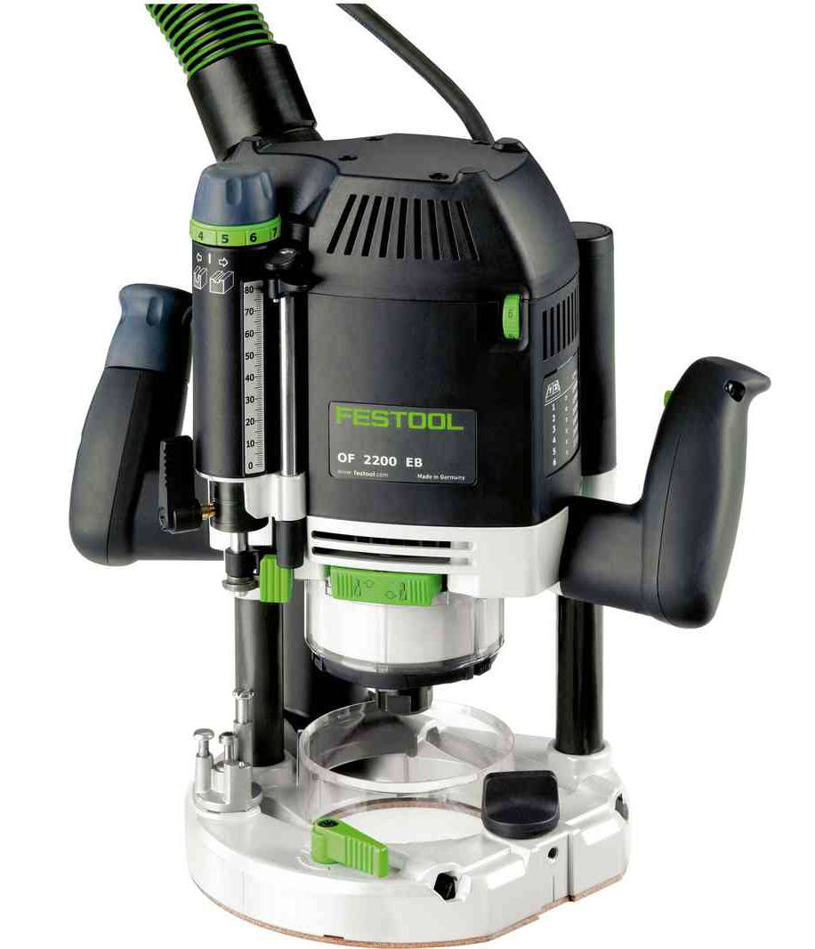 Festool - Défonceuse 2200W OF 2200 EB-Set en coffret SYSTAINER 3 - FESTOOL - 576220 - Image 2