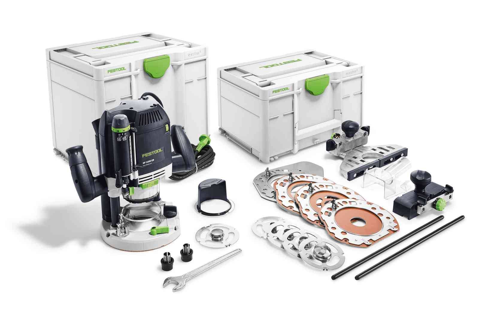 Défonceuse OF 2200 EB-Set - FESTOOL - avec accessoires et Systainer - 576220 - Image 1