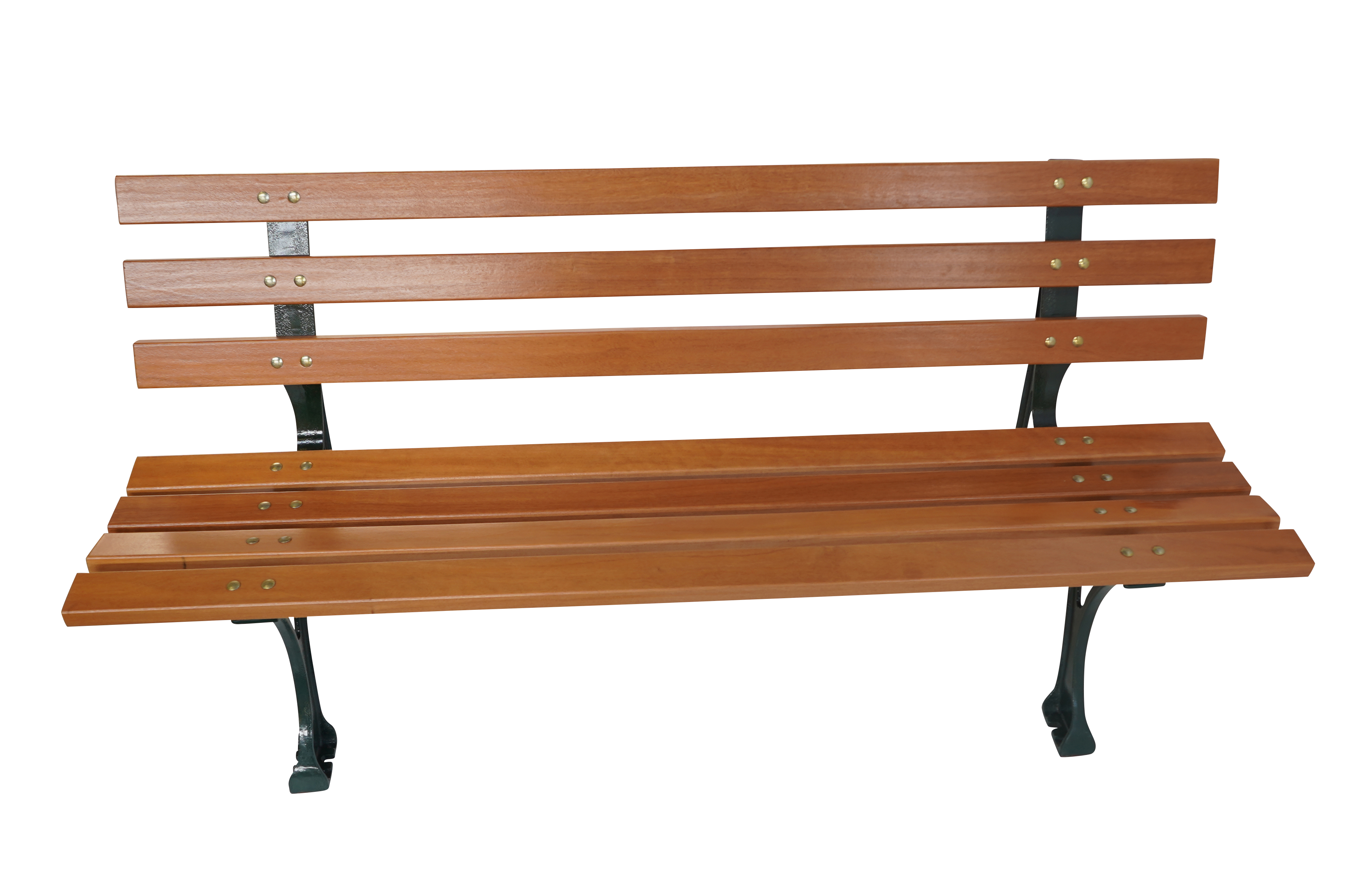 Banc de jardin Alsace vert 6009 Dommartin H. 70cm X L. 150cm - Image 1