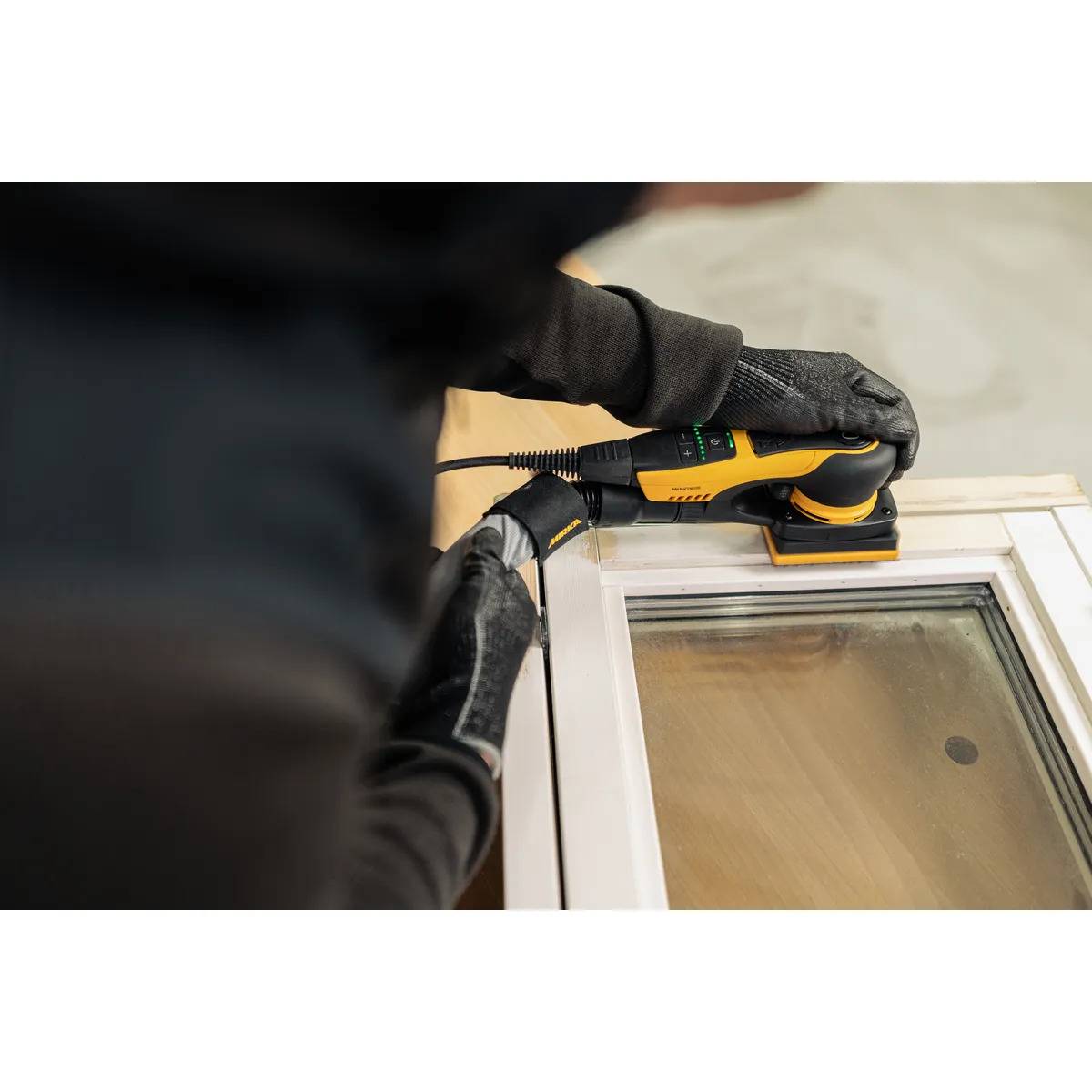 Mirka - Ponceuse orbitale rectangulaire Deos II 343 filaire - MIRKA - 75x100 mm - MID3434044 - Image 8