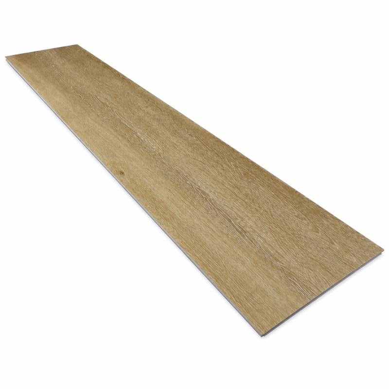 Sol vinyle SPC clipsable 11,7 m² cèdre patiné - Sous couche intégrée, usure 0,5 mm - Coloris - Cèdre patiné - Image 2