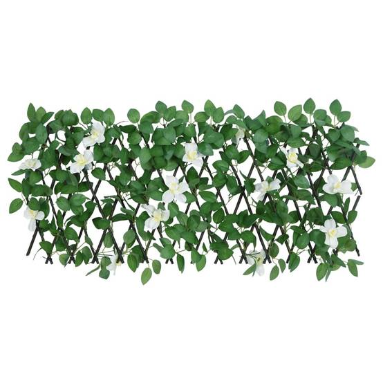 Treillis de lierre artificiel PVC bois vert 180 x 30 cm, Poids :2.18kg - PANGIVO - Image 3