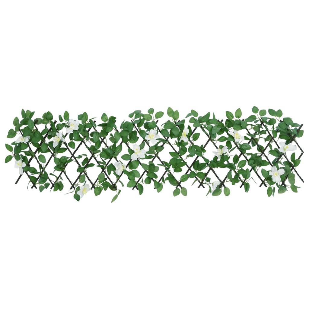 Treillis de lierre artificiel PVC bois vert 180 x 30 cm, Poids :2.18kg - PANGIVO - Image 4