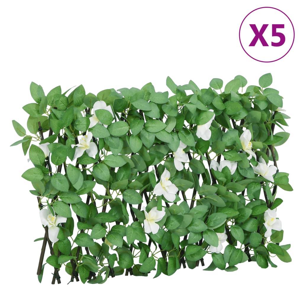Treillis de lierre artificiel PVC bois vert 180 x 30 cm, Poids :2.18kg - PANGIVO - Image 1