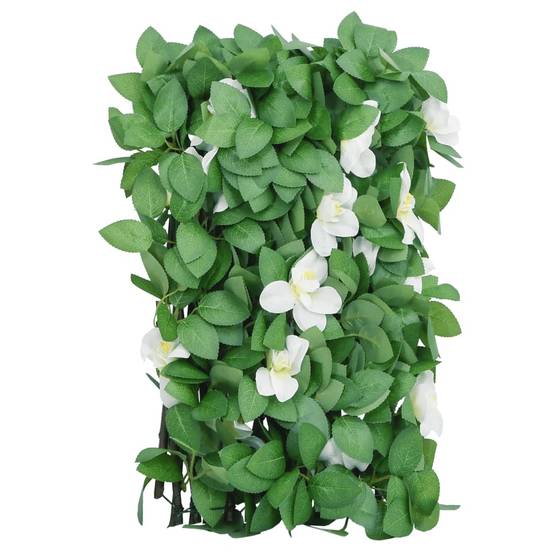 Treillis de lierre artificiel PVC bois vert 180 x 30 cm, Poids :2.18kg - PANGIVO - Image 5