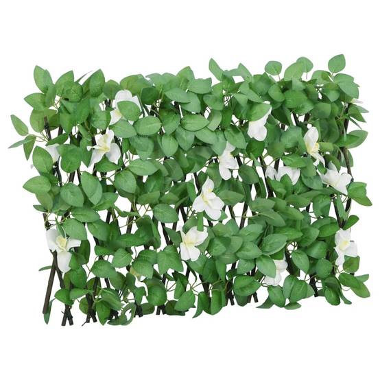 Treillis de lierre artificiel PVC bois vert 180 x 30 cm, Poids :2.18kg - PANGIVO - Image 2