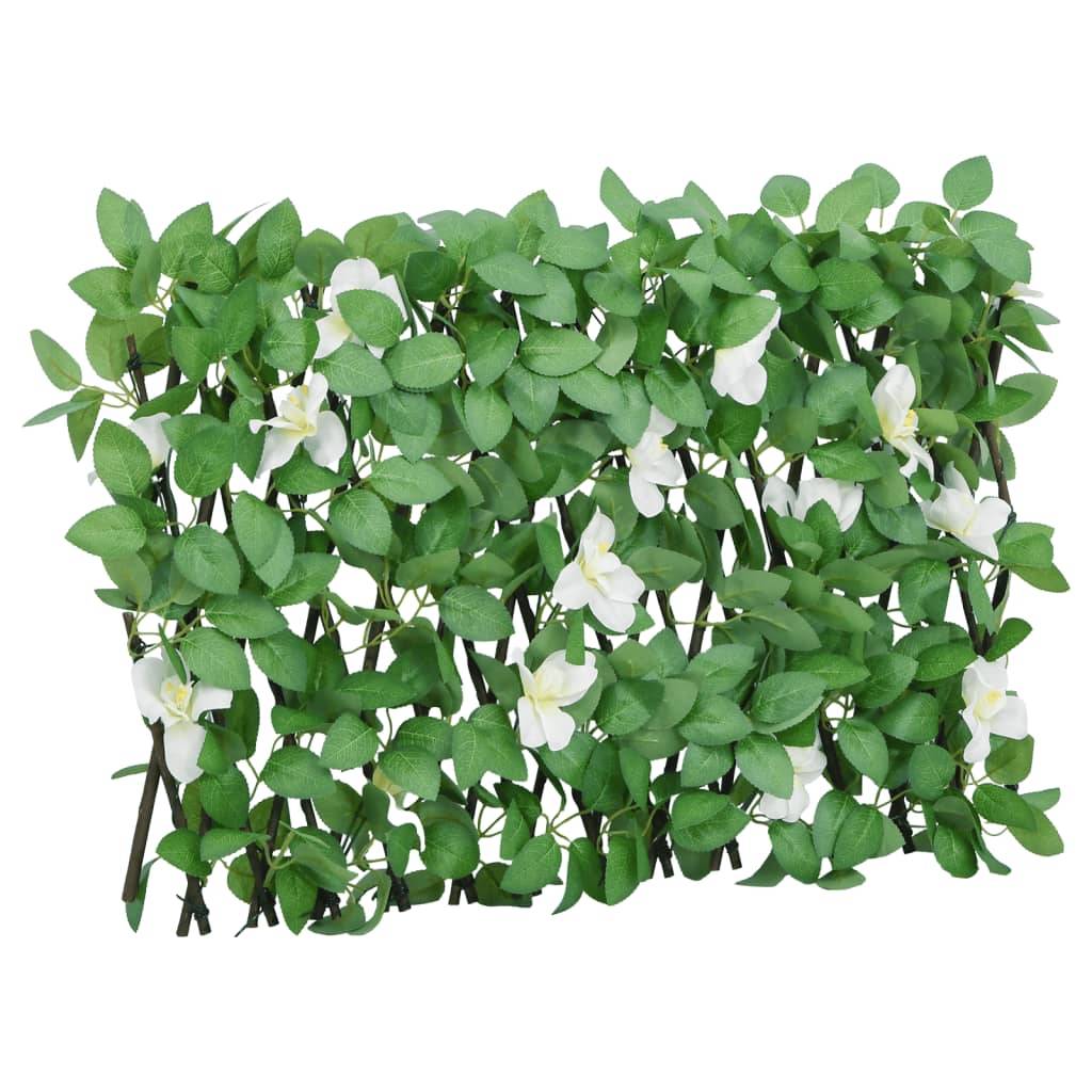 Treillis de lierre artificiel PVC bois vert 180 x 30 cm, Poids :2.18kg - PANGIVO - Image 2