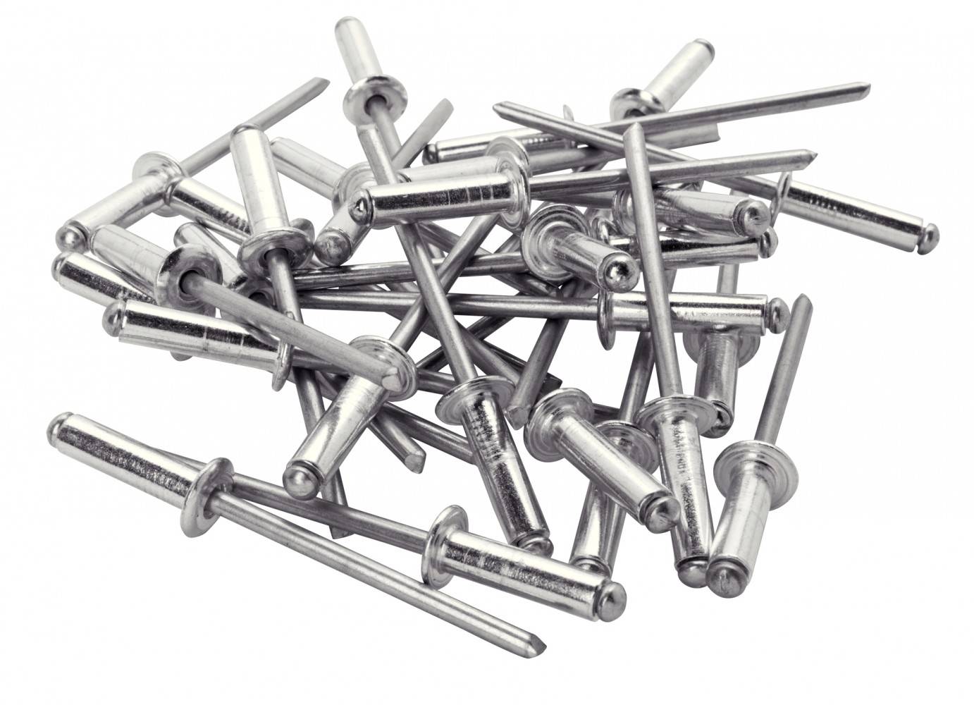 Rapid - Lot de 50 rivets aluminium Diam.3.2 x H.8 mm RAPID - Image 1
