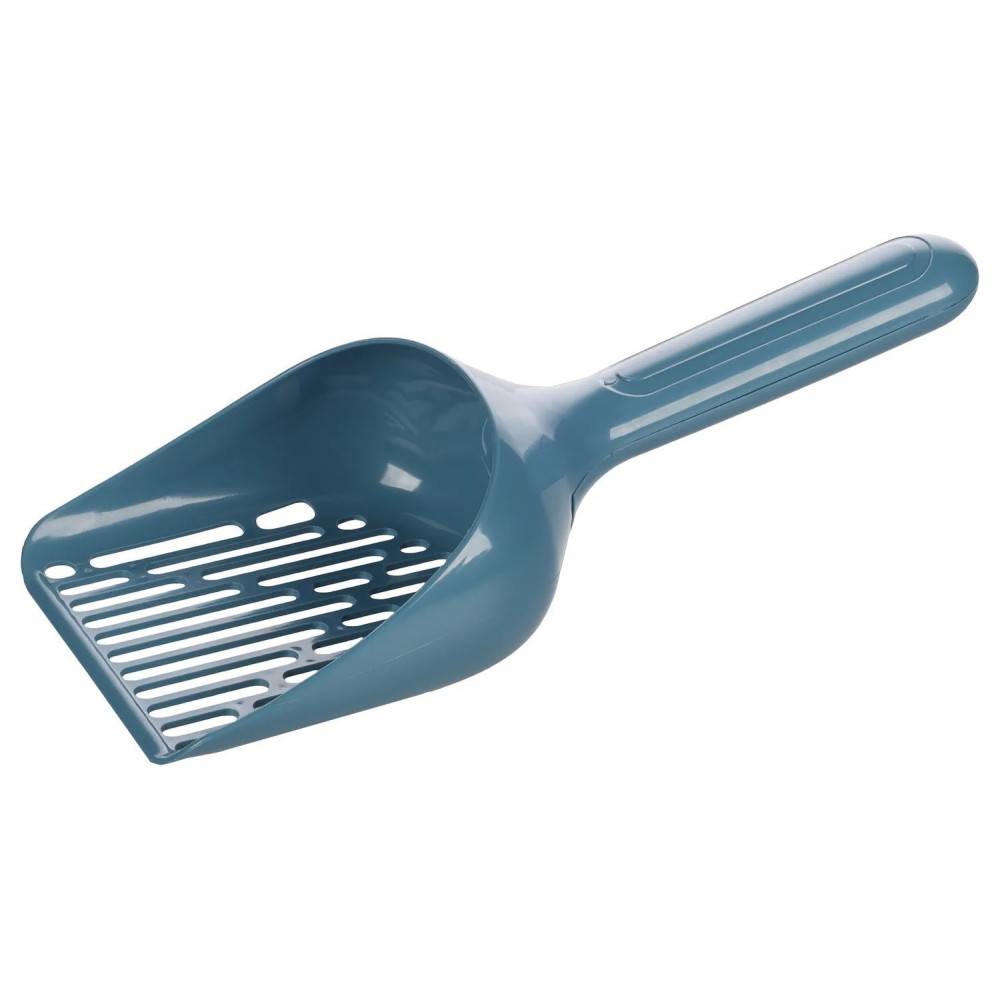 Pelle à litière XL bleu pour litière agglomérante  Pour chat - Image 1