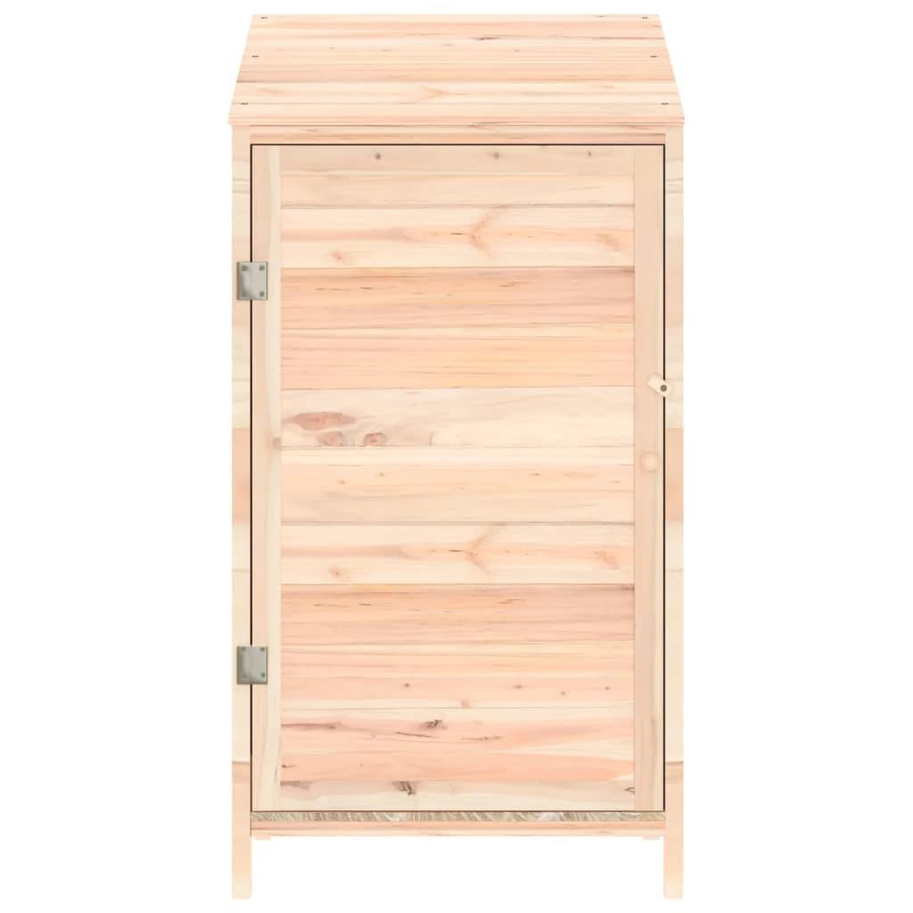 Vidaxl - Remise de jardin 55x52x112 cm Bois de sapin solide vidaXL 152178 - Image 9