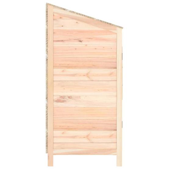 Vidaxl - Remise de jardin 55x52x112 cm Bois de sapin solide vidaXL 152178 - Image 6