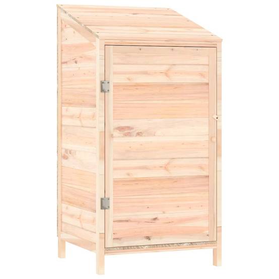 Vidaxl - Remise de jardin 55x52x112 cm Bois de sapin solide vidaXL 152178 - Image 2