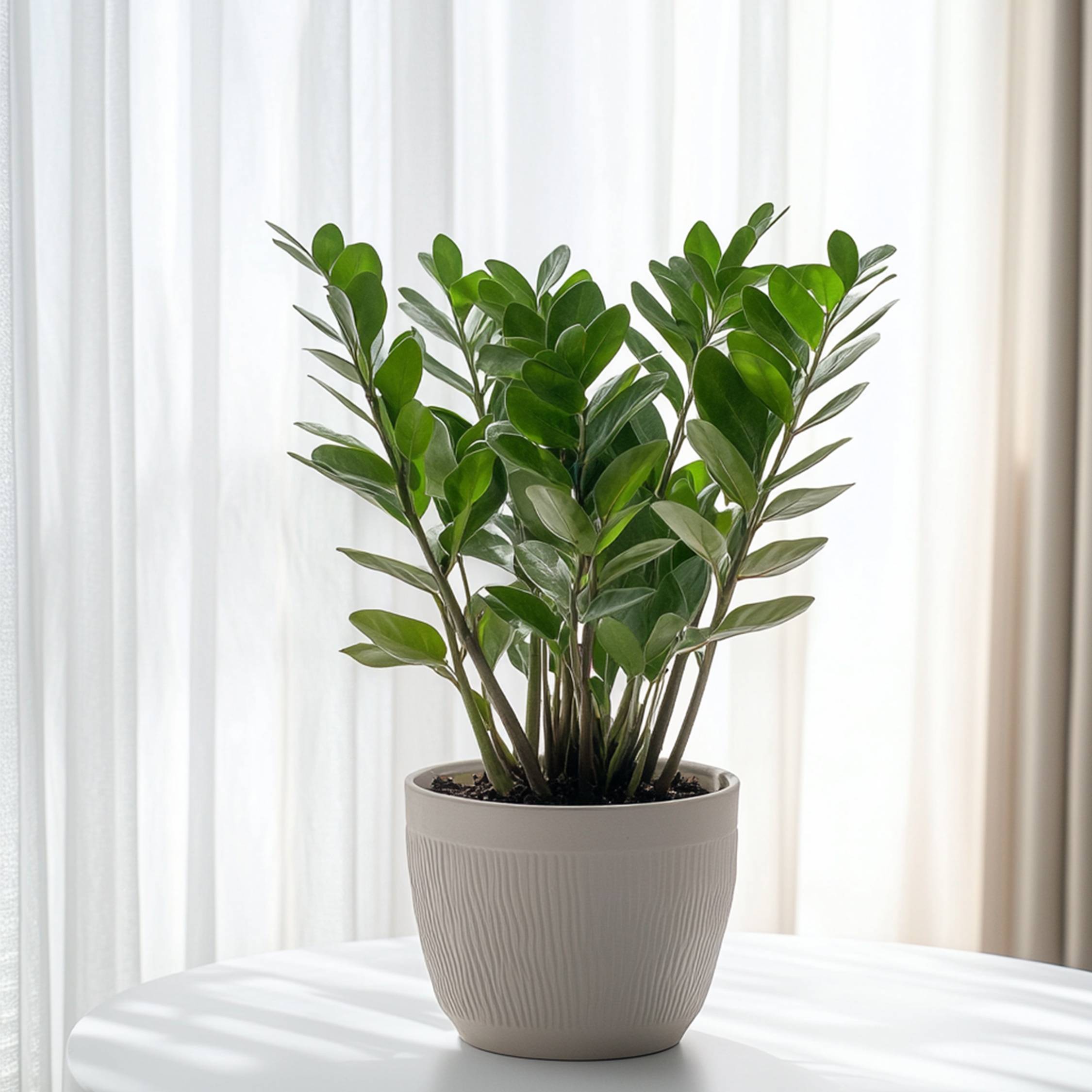 Plant In A Box - Plante ZZ - Zamioculcas Zamiifolia - Hauteur 55-65cm - ⌀17cm - Image 2