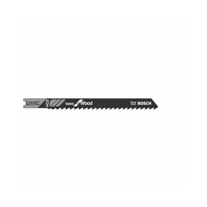 Bosch - Lame de scie sauteuse universelle Basic pour bois tendre BOSCH - Cond. /pcs: 3 - Long. mm: 92 - Pas mm: 3.0 - Domaine d'utilisation: U111C - Bois ten - Image 2