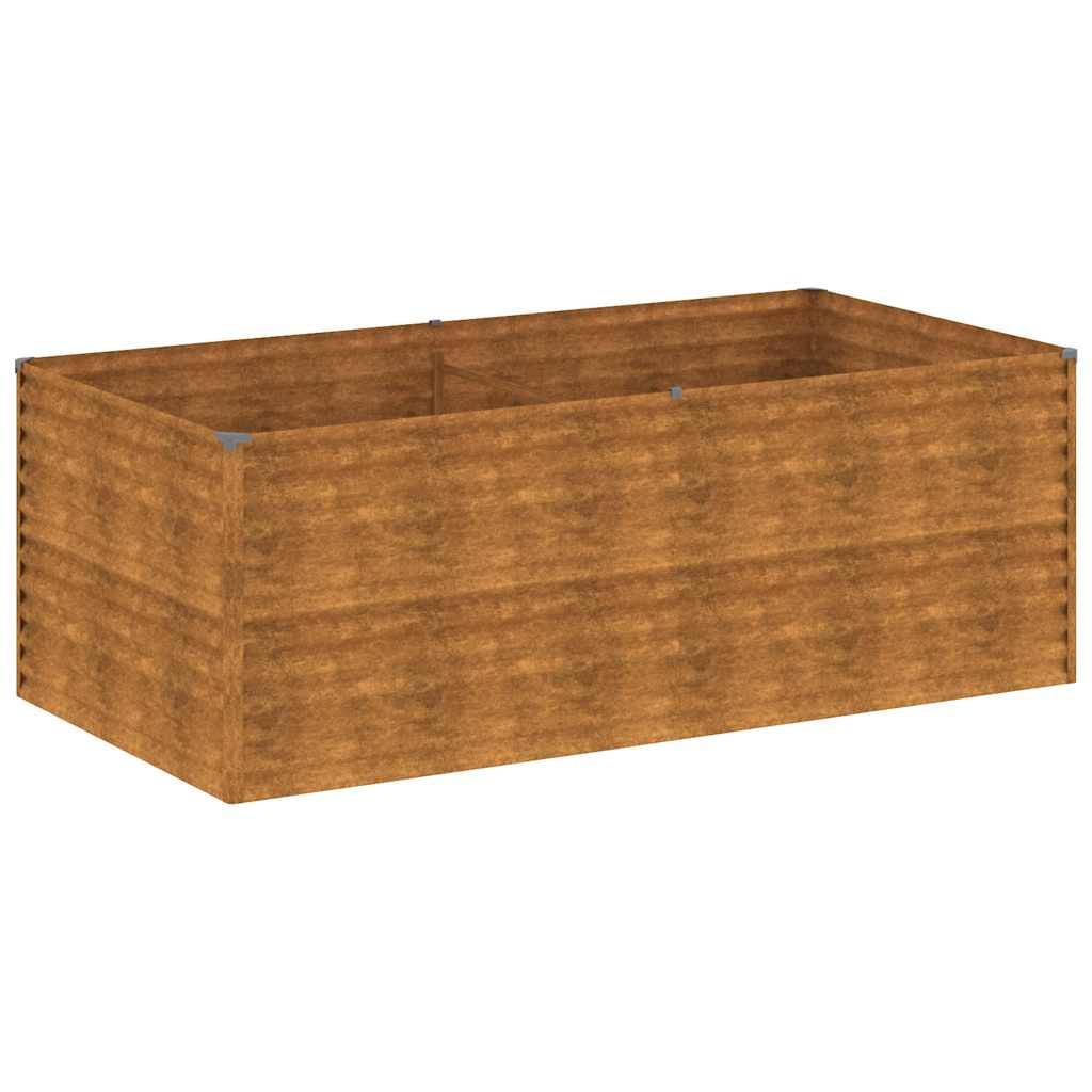 Vidaxl - Lit surélevé de jardin 196x100x69 cm acier corten vidaXL 152003 - Image 2