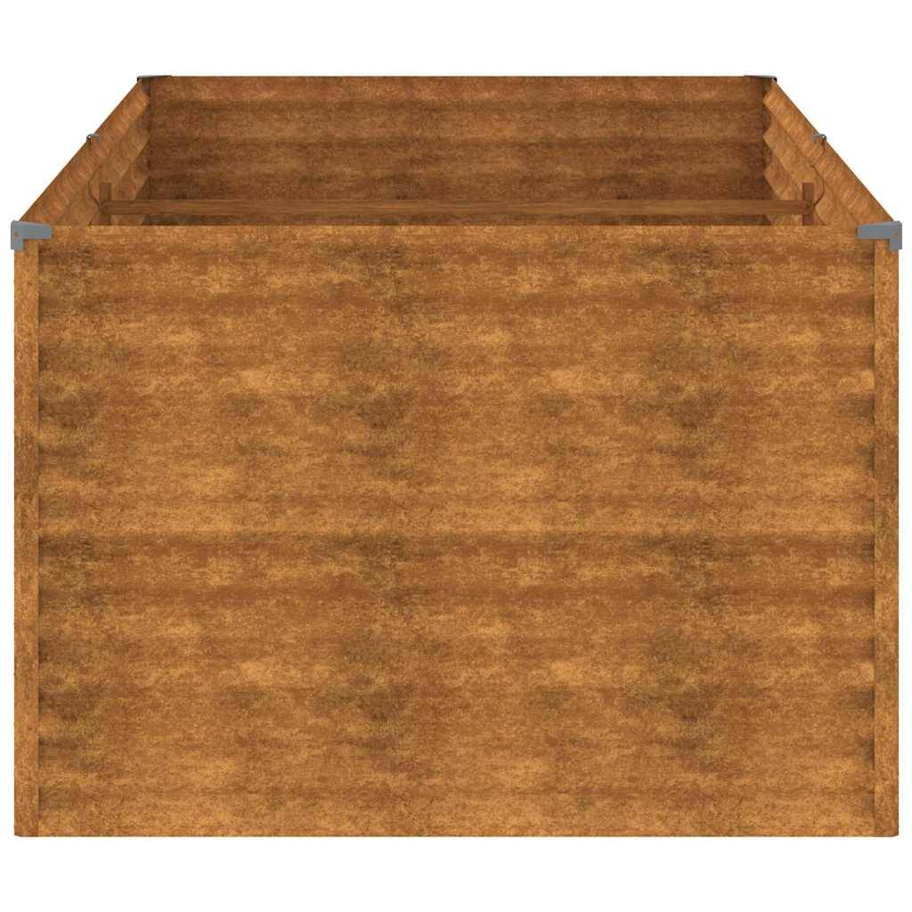 Vidaxl - Lit surélevé de jardin 196x100x69 cm acier corten vidaXL 152003 - Image 6